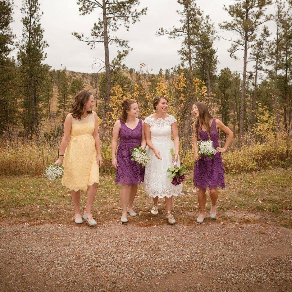 Modcloth Geode Lace Dress